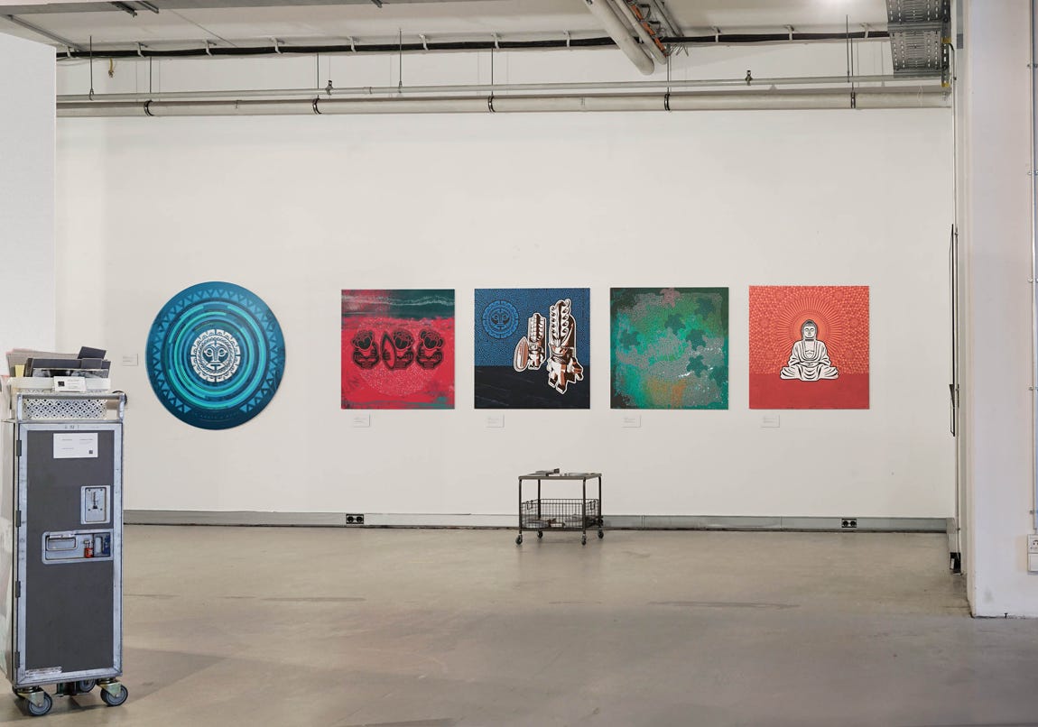 EXHIBITION · MIXED MEDIA