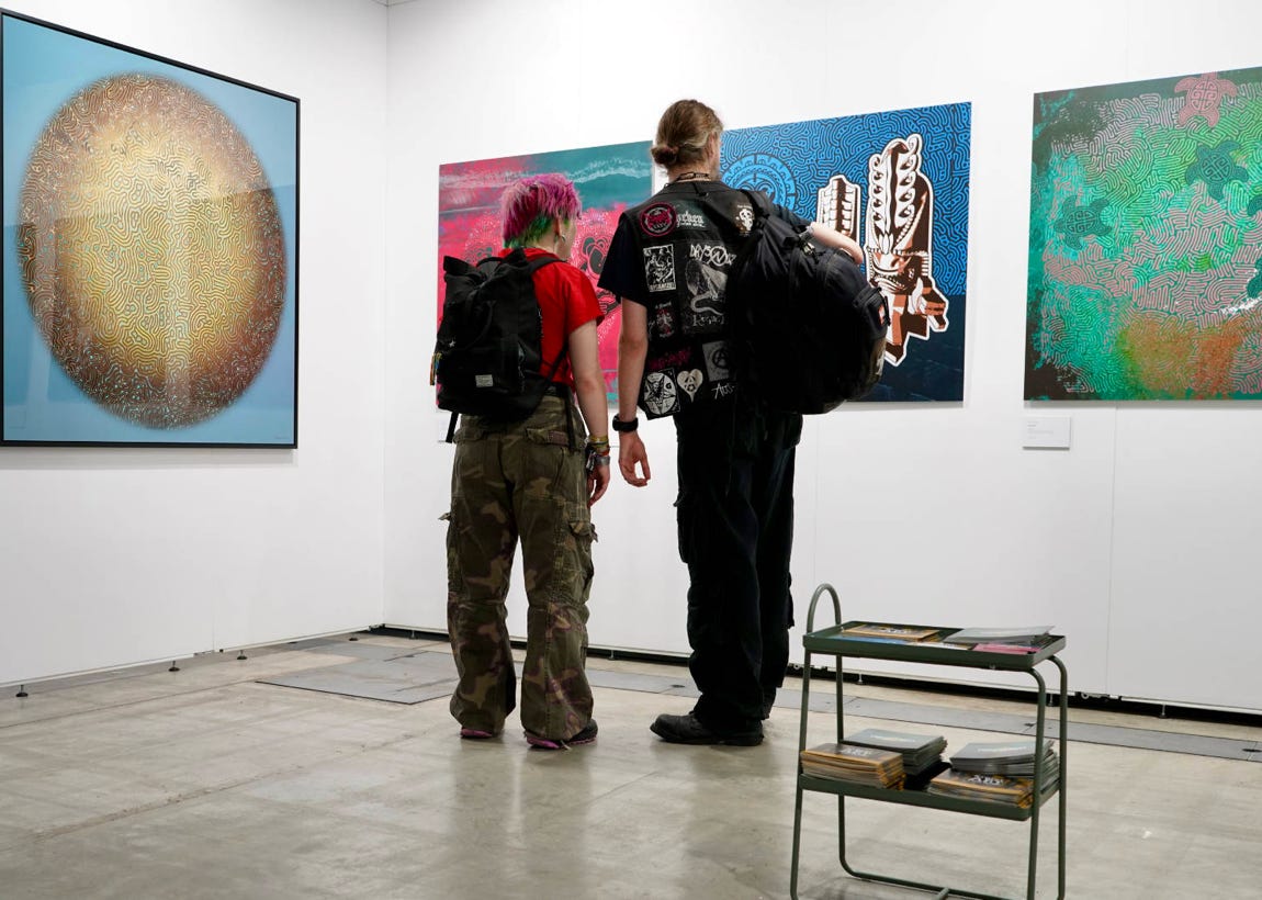 Artist: Piotr Paneczko. Exhibition Surf Culture Colection