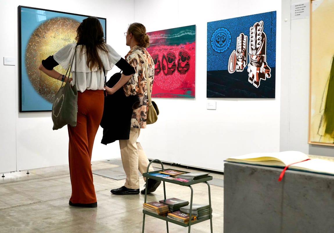 Exhibition. Mixed Media Art.