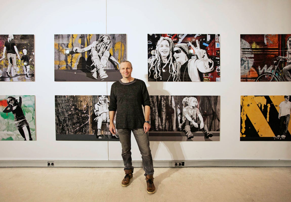 Artist: Piotr Paneczko. Exhibition in Düsselorf Germany.