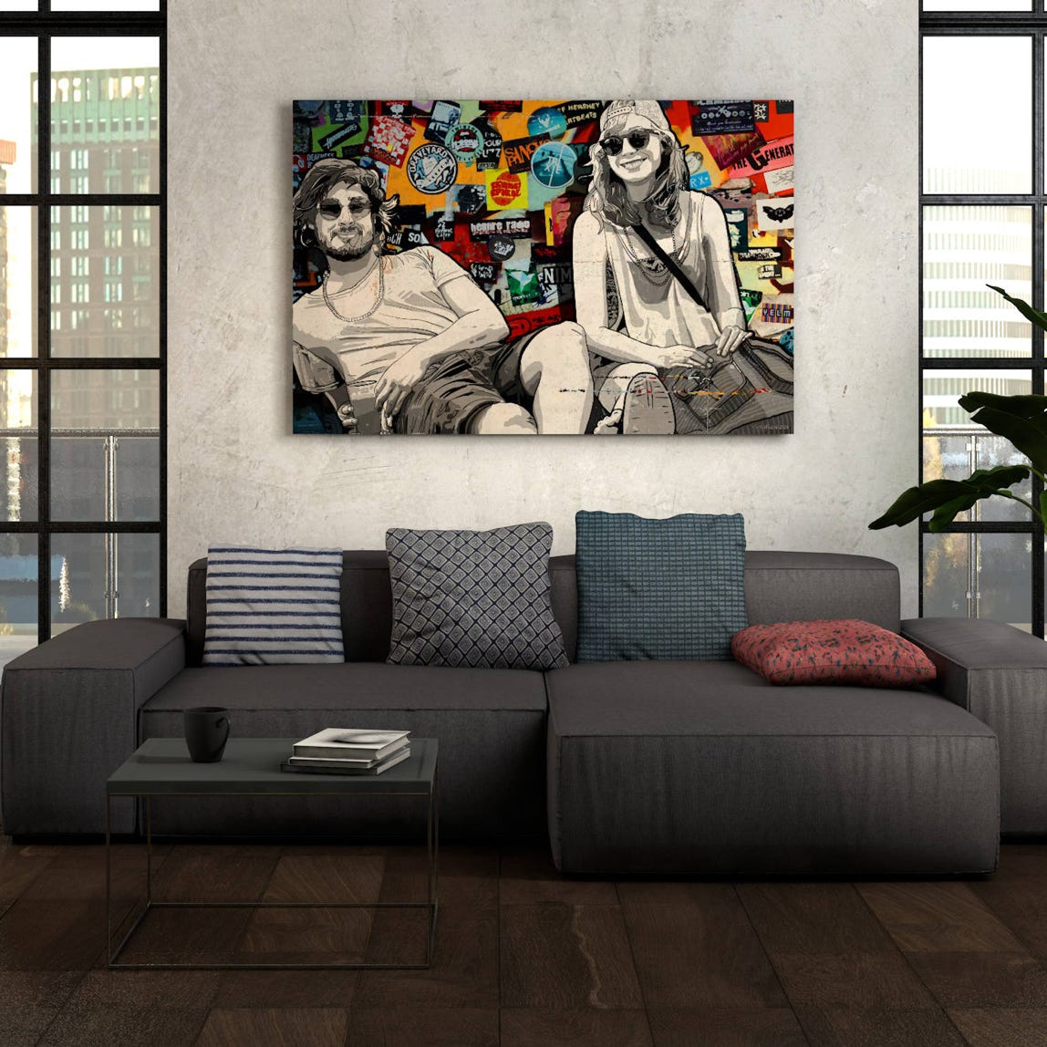 Artist. Piotr Paneczko. Artwork from Street Art for Home Collection. Working technique is Mixed Media. Illustration and composing. Original Fine Art Print. Limited editions. Signed.