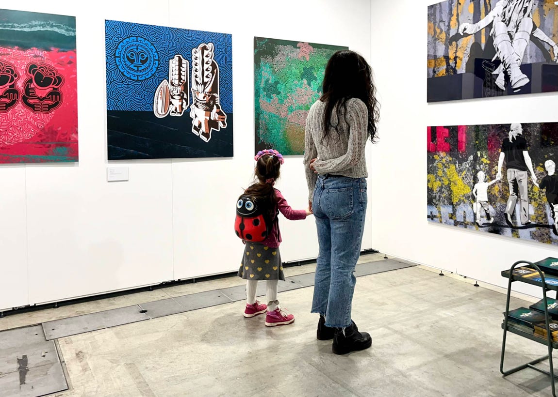 Artist: Piotr Paneczko. Exhibition Surf Art Colection in Stilwerk in Düsseldorf