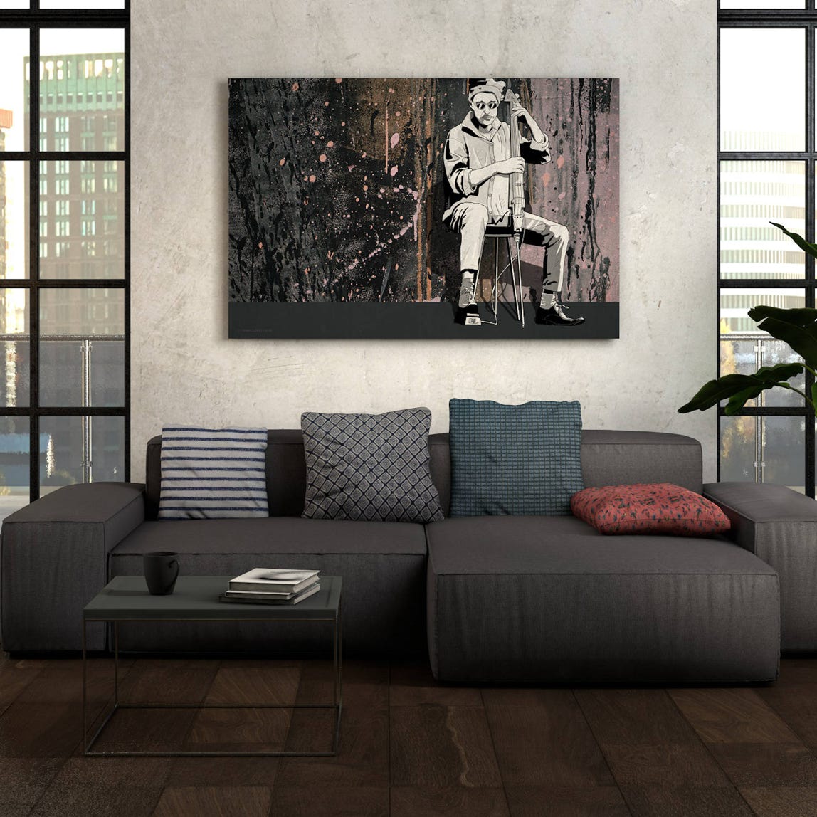 Artist. Piotr Paneczko. Artwork from Street Art for Home Collection. Working technique is Mixed Media. Illustration and composing. Original Fine Art Print. Limited editions. Signed.